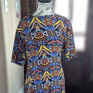 Abstract Art Print Ethnic Print Bodycon Dress